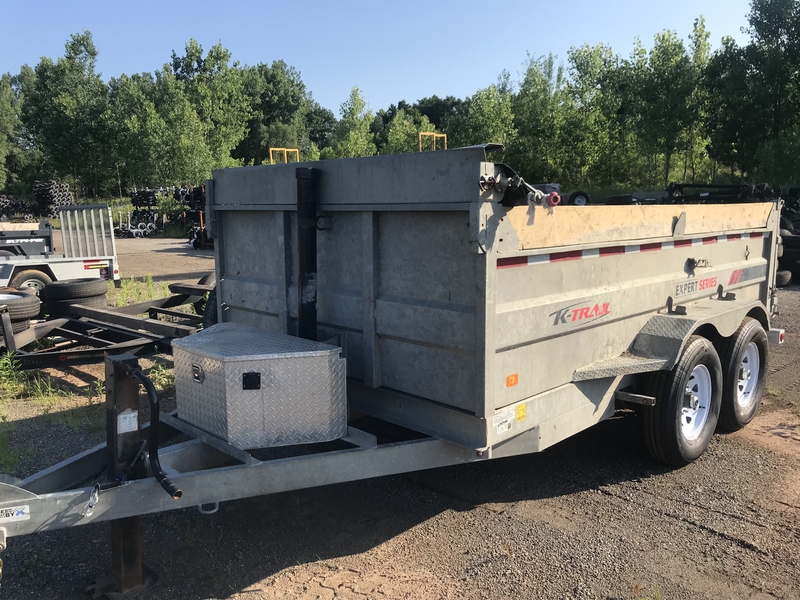 2020 K-Trail 7 Ton Galvanized Dump Trailer